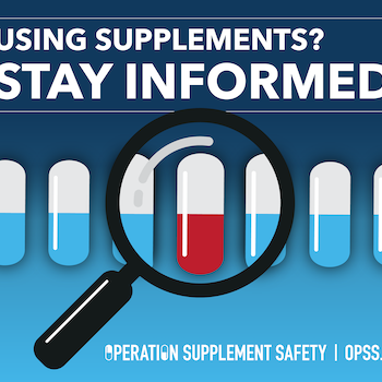 Using supplements? Stay Informed.
