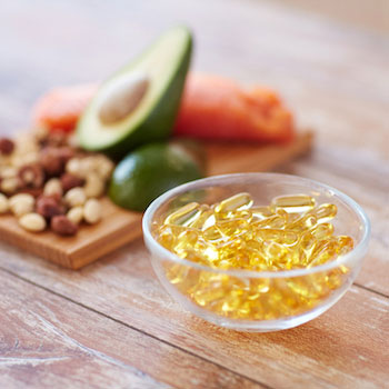 Omega-3 supplements and omega-3 rich foods
